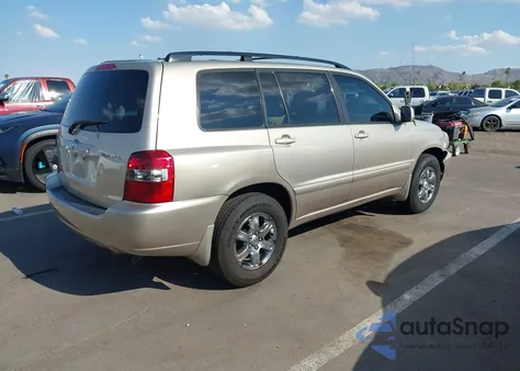 2005 Toyota Highlander V6 from USA, damaged, VIN JTEDP21A850086211